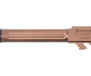 Fortis GLK19 Threaded Match Grade Barrel, Copper, 9mm, 4-inch