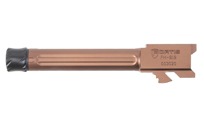 Fortis GLK19 Threaded Match Grade Barrel, Copper, 9mm, 4-inch