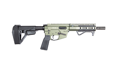 FRDFX9P8E-ODG_1 Freedom Ordnance FX9 Elite 8in 9mm SBA5 Pistol