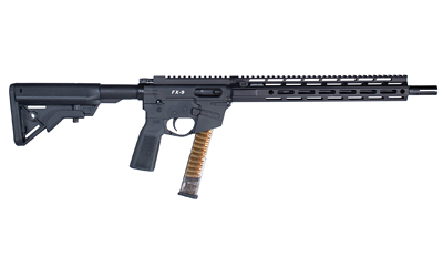 FRDFX9R16E_1 Freedom Ordnance FX9 Elite 9mm 14.5″ Pinned Black