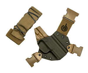GunfightersINC Kenai Chest Holster Right-Hand FNX 45 Tactical