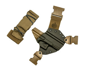 GunfightersINC Kenai Chest Holster RH — Fits Glock 17/22