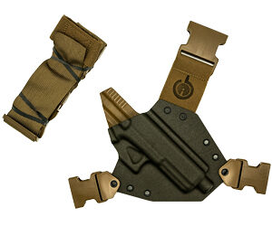 GFI Kenai Chest Holster RH for Glock 20/21 Gray