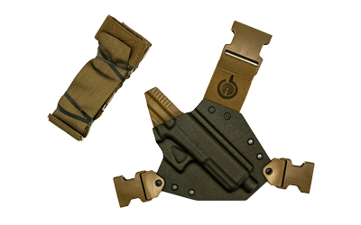 GFI Kenai Chest Holster RH for Glock 20/21 Gray
