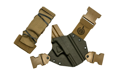 GFKN-G20O-040221_1 GunfightersINC Kenai Chest Holster RH for Glock 20/21 Gray