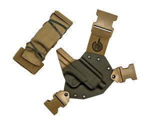 GunfightersINC Kenai Chest Holster — RH for Springfield Hellcat