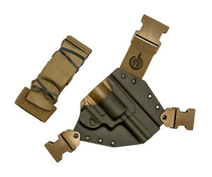 GunfightersINC Kenai Chest Holster — Right-Hand S&W L-Frame