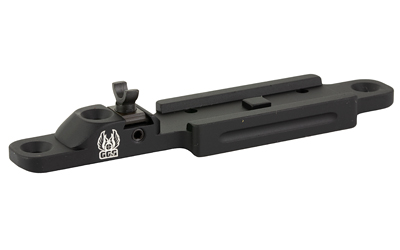 GG&G BRTTA 1301 T2 Mount, 1/2 Ghost Ring, Black
