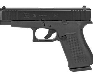 Glock 48 9mm Luger 4.17 in Barrel Black 10rd 2 Mags