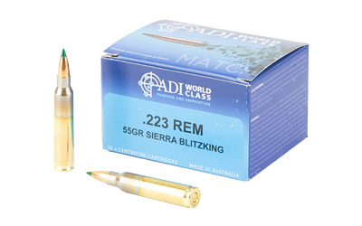 ADI .223 Rem 55gr Sierra BlitzKing BT 20rd Box