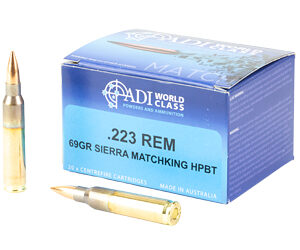 ADI 223 Rem 69gr Sierra MatchKing 20rd