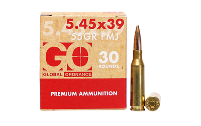GLOGO197892005456_1 Global Ordnance 5.45x39mm 55gr FMJ 30rd Box