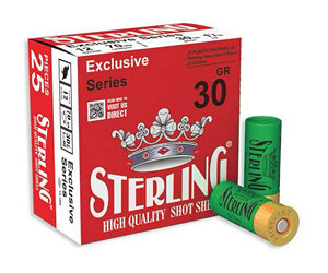 Sterling Exclusive Series 12GA 2.75 in #8 – 25/250