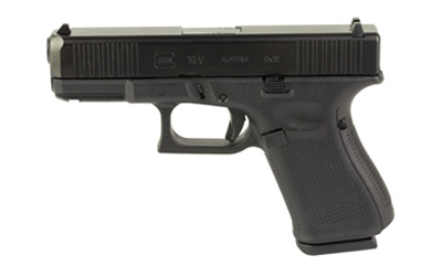 Glock G19 V 9mm Fixed Sights Black (3×10)