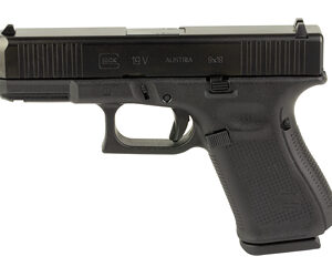 Glock G19 V 9mm Pistol — 3x 15‑Round Mags, Fixed Sights