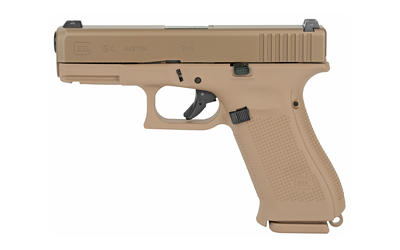 Glock G19X Gen5 9mm 4.02in Coyote 3x10rd