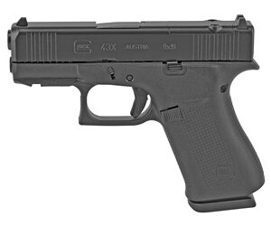 Glock 43X MOS 9mm Luger Optic-Ready 2x10rd Black
