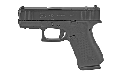 Glock 43X MOS 9mm Luger Optic-Ready 2x10rd Black