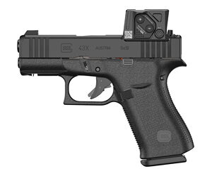 Glock G43X MOS8 9mm Sub-Compact, 10rd, 2 Mags