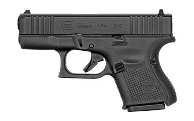 Glock G26 Gen5 9mm 10+1 3.43-inch Black nDLC