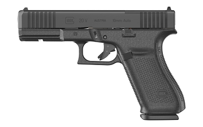 Glock G20 V MOS 10mm 4.61in 15+1 Black, 3x15rd