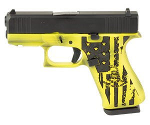 Glock 43X 9mm 10rd — Gadsden Flag Cerakote