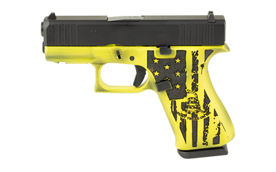Glock 43X 9mm 10rd — Gadsden Flag Cerakote