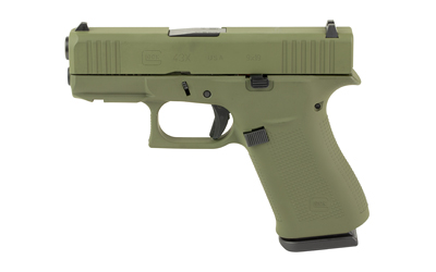 GLOCK 43X 9mm 10rd Olive Drab Green Front Rail
