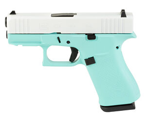 Glock 43X 9mm 10rd Skydas Cerakote Robin’s Egg Blue