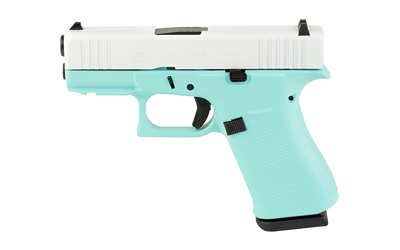 Glock 43X 9mm 10rd Skydas Cerakote Robin’s Egg Blue