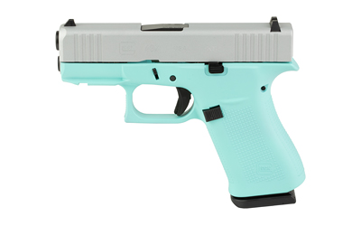 Glock G43X 9mm 10rd Skydas Cerakote (Robin’s Egg/Silver)