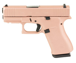 Glock 43X 9mm 10rd Rose Gold Skydas Cerakote