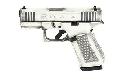 Glock 43X 9mm 10rd White Cerakote — 3.41 in