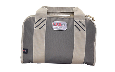 GOGPS-1308PCRK_1 GPS DOUBLE PISTOL CASE GREEN/KHAKI