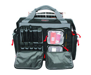 GPS Rolling Range Bag Black – Telescoping Handle