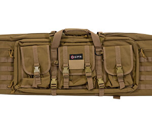 GPS Double Rifle Case 42″ FDE – 600D Polyester