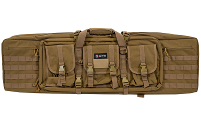GOGPS-DRC42-FDE_1 GPS Double Rifle Case 42″ FDE – 600D Polyester