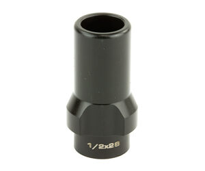 Griffin Armament 3-Lug Adapter 9mm 1/2-28 Black Melonite