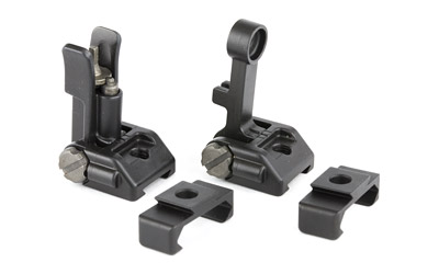 GRIFGAM2S_1-1 Griffin Armament M2 Sight Kit Black Melonite Front & Rear