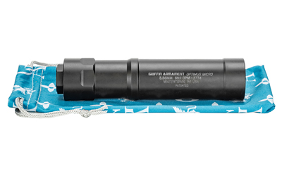 GRIFGAOPM_1 Griffin Armament Optimus Micro Suppressor — .22 LR, 1/2×28