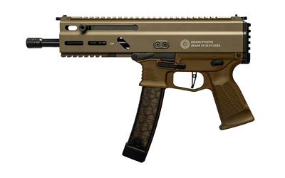 GRP197892004763_1 Grand Power Stribog SP9A1 9mm 8in Threaded FDE 30rd