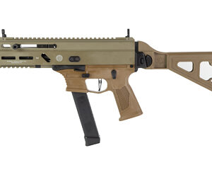 Grand Power Stribog SP9A3G 9mm 8″ Threaded Pistol FDE