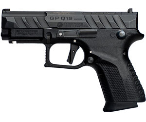 Grand Power Q1S MK23 9mm 3.66in Compact Pistol Black