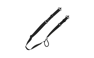 GTSL134_1 GrovTec QS 2-Point Sabre Sling w/ Swivels, Black