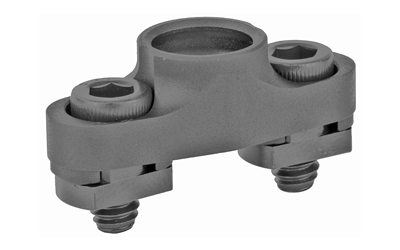 GrovTec Flanged Push Button Base M-LOK — Full Rotating Black
