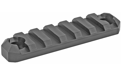 GrovTec 3″ 7-Slot M-LOK Rail Section, Aluminum Black