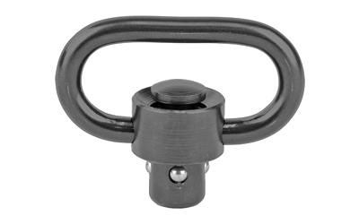 Grovtec 1.25-inch Heavy Duty Push-Button Swivel — Black Nitride