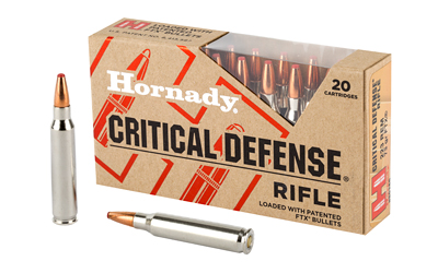 H80260_1 Hornady Critical Defense .223 Rem 73 gr FTX – 20rd