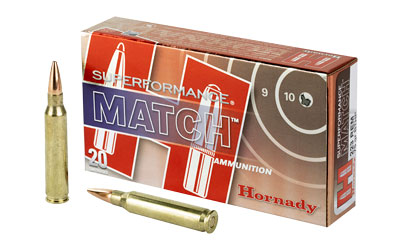 Hornady Superformance Match 223 Rem 75 gr BTHP – 20rd