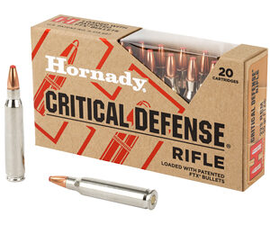 Hornady Critical Defense .223 Rem 55 gr FTX – 20rd